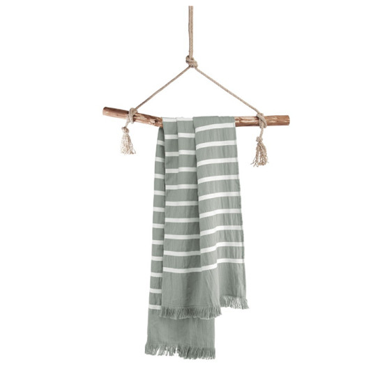 Fouta Sunny Stripes Jade