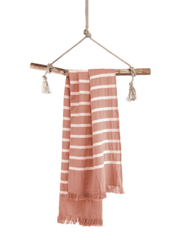 Fouta Sunny Stripes Terra