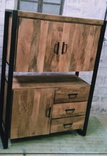 Britt 3 Door 3 Drawer Cabinet 115