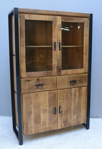 Britt Glass Door Cabinet 115