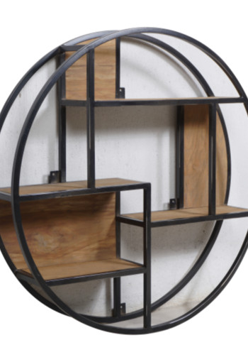 Iron Round Wall Rack 80