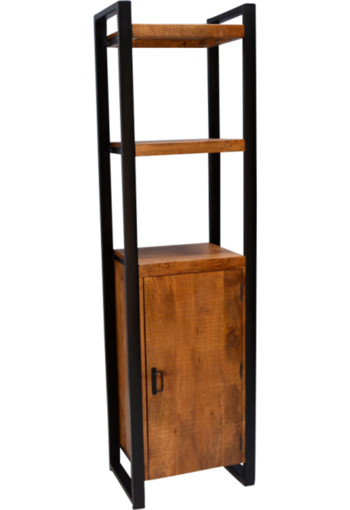 Britt 1 Door Bookshelf 55