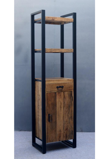 Britt 1 Door 1 Drawer Book Cabinet 55