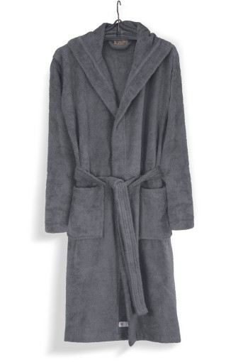 Walra Badjas Luxury Robe Antraciet