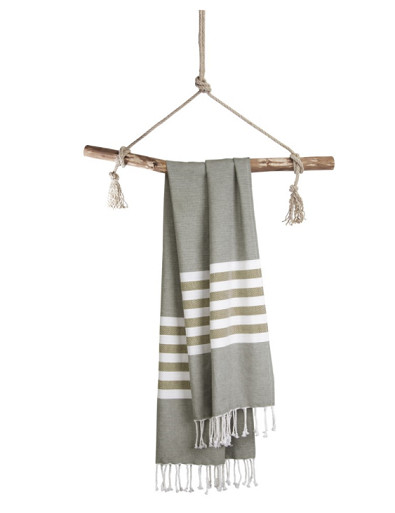 Walra Fouta Sunshade Happiness Legergroen