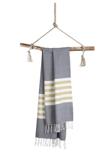 Walra Fouta Sunshade Happiness Jeans Blauw
