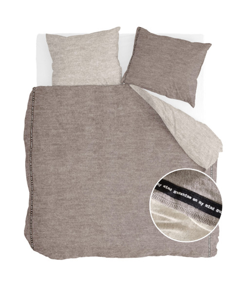 Walra Dekbedovertrek Casual Beauty Taupe