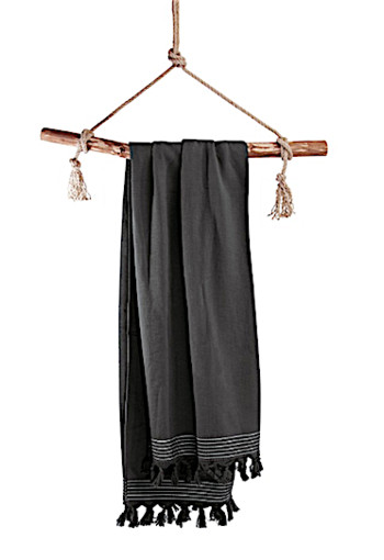 Walra Hamamdoek Soft Cotton Antraciet