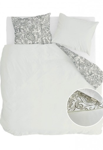 Walra Dekbedovertrek Perfect Paisley Off White