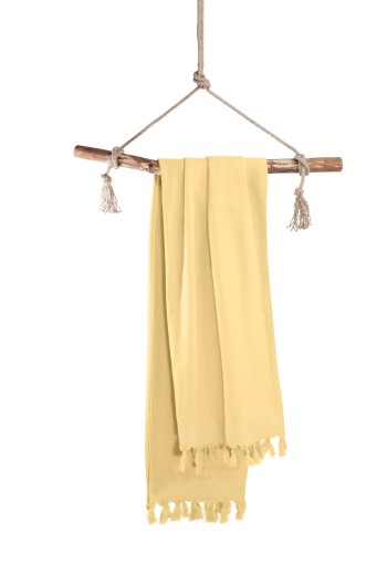 Walra Hamamdoek Soft Cotton Geel