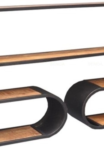 Oval wall hanger set of 3