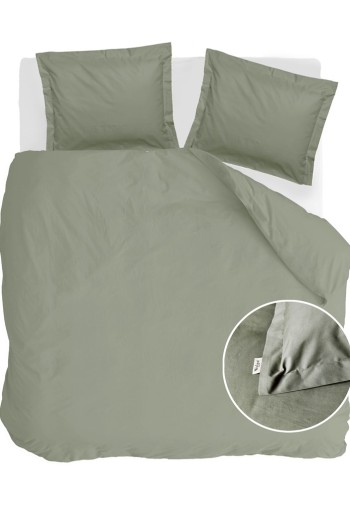 Walra Dekbedovertrek Forever Cotton Khaki