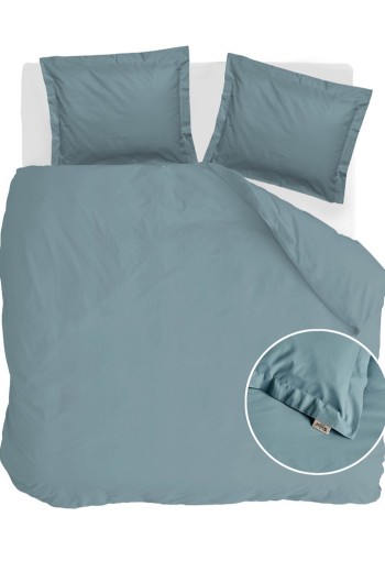 Walra Dekbedovertrek Forever Cotton Zeeblauw