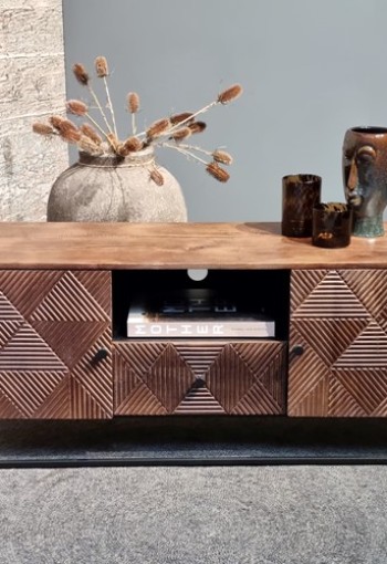 Jasmin 2 Door 1 Drawer TV Cabinet 125