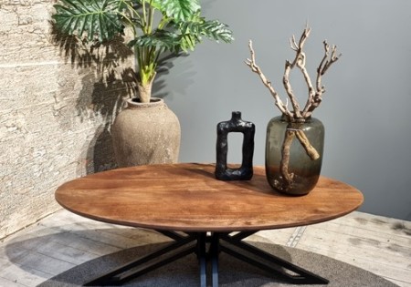 Jasmin Oval Coffee Table 130