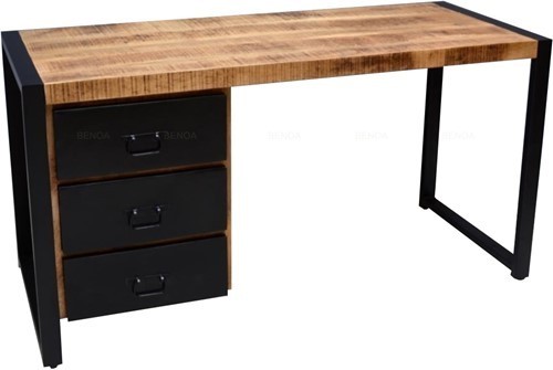 Bas 3 Drawer Desk 145