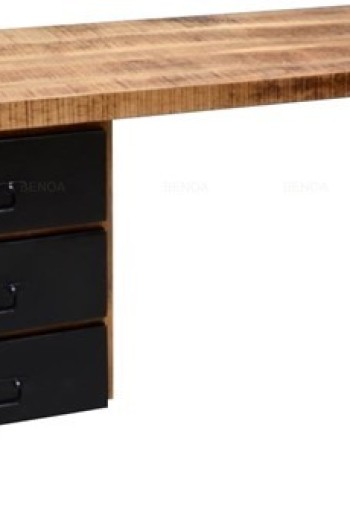 Bas 3 Drawer Desk 145